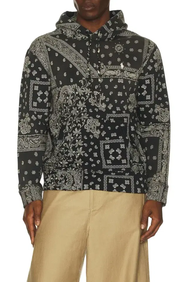 Polo Ralph Lauren Bandana Print Fleece Hoodie