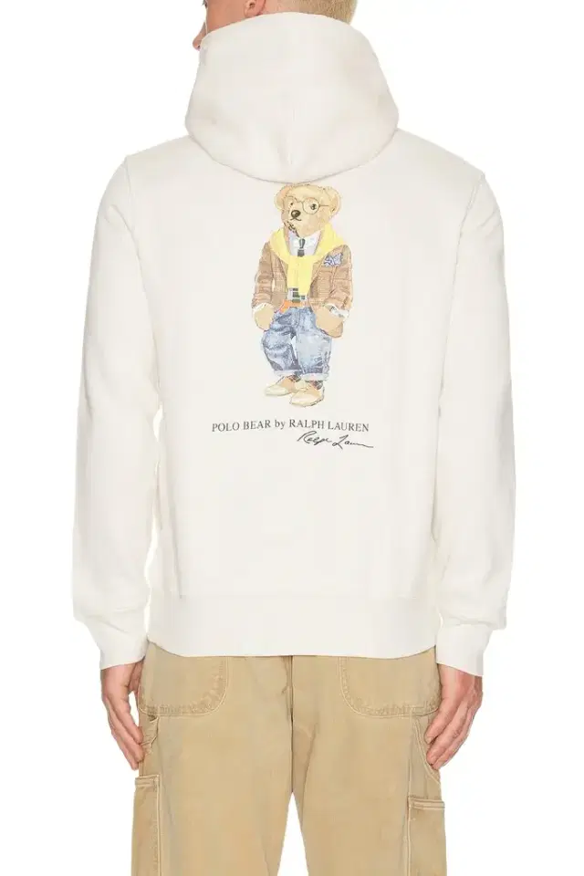 Polo Ralph Lauren Fleece Polo Script Heritage Bear Hoodie