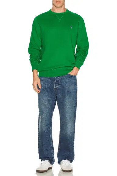 Polo Ralph Lauren Long Sleeve RL Fleece Crewneck Sweatshirt | Thumbnail 3