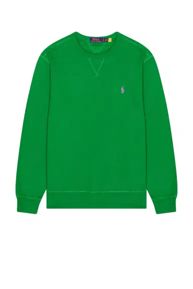 Polo Ralph Lauren Long Sleeve RL Fleece Crewneck Sweatshirt | Thumbnail 4