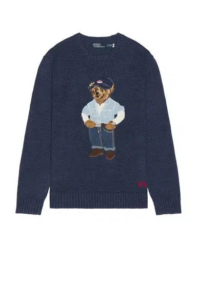 Polo Ralph Lauren Polo Bear Linen-Cotton Sweater | Thumbnail 4