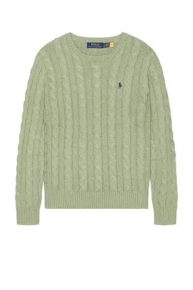 Polo Ralph Lauren Cable Knit Crewneck Sweater | Thumbnail 4 Polo Ralph Lauren Cable Knit Crewneck Sweater | Thumbnail 4