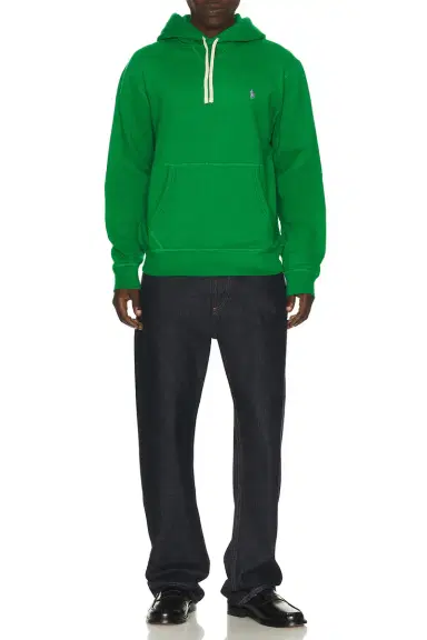 Polo Ralph Lauren RL Fleece Pullover Hoodie | Thumbnail 3