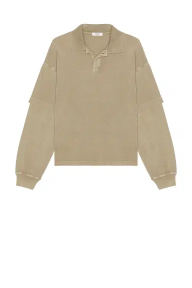 AGOLDE Curren Double Sleeve Polo | Thumbnail 4 AGOLDE Curren Double Sleeve Polo | Thumbnail 4