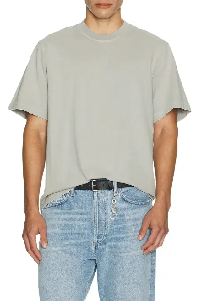AGOLDE Asha Mock Neck Tee