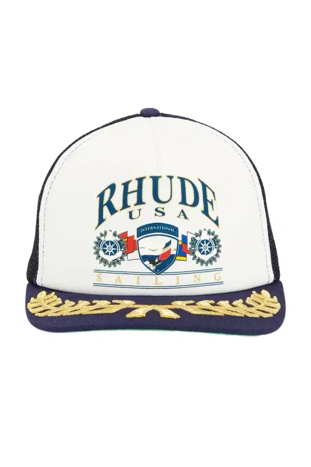 Rhude USA Sailing Icon Trucker Hat