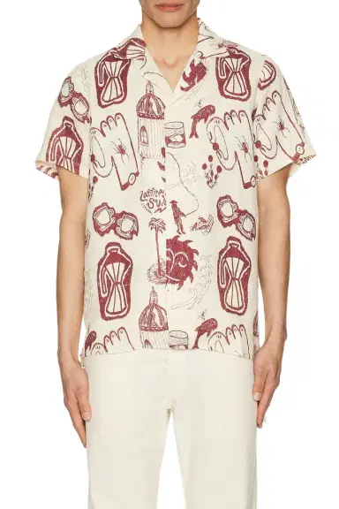 OAS Cantina Cuba Linen Shirt | Thumbnail 1