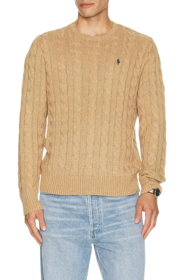 Polo Ralph Lauren Cable Knit Crewneck Sweater