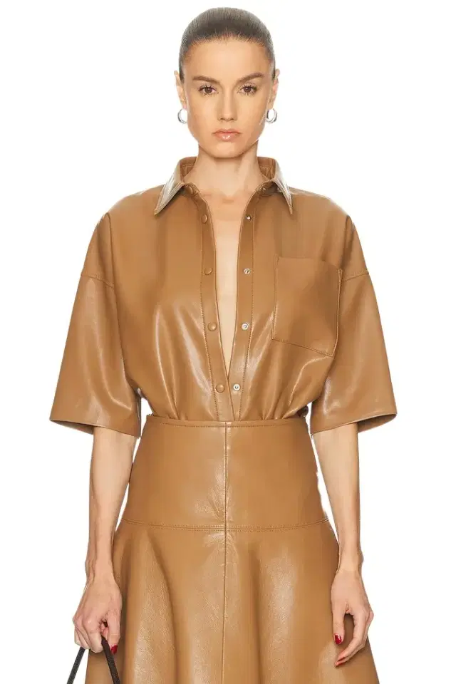 Citizens of Humanity Frances Cropped Cape Button Up