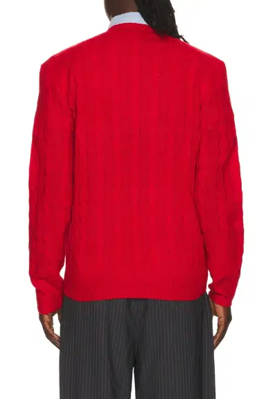 Polo Ralph Lauren Cable-Knit Wool-Cashmere Sweater | Thumbnail 2 Polo Ralph Lauren Cable-Knit Wool-Cashmere Sweater | Thumbnail 2