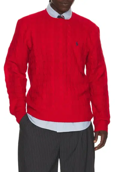 Polo Ralph Lauren Cable-Knit Wool-Cashmere Sweater | Thumbnail 1 Polo Ralph Lauren Cable-Knit Wool-Cashmere Sweater | Thumbnail 1