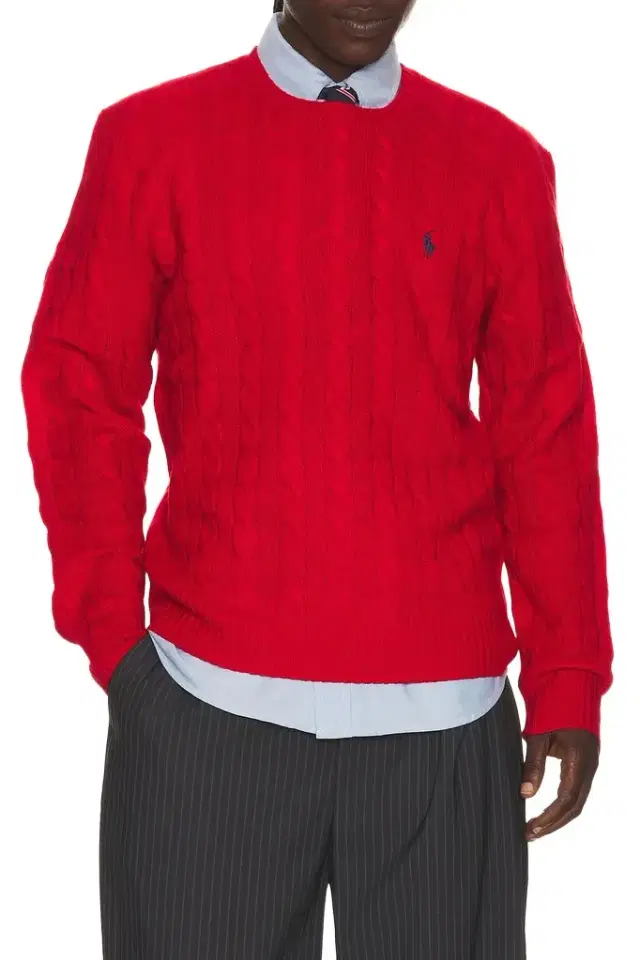 Polo Ralph Lauren Cable-Knit Wool-Cashmere Sweater