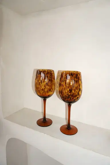 HueGah Home Amalfi Glassware Set Of Two | Thumbnail 6 HueGah Home Amalfi Glassware Set Of Two | Thumbnail 6