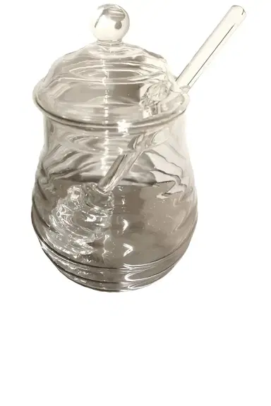 HueGah Home Miel Honey Pot & Dipper | Thumbnail 1 HueGah Home Miel Honey Pot & Dipper | Thumbnail 1