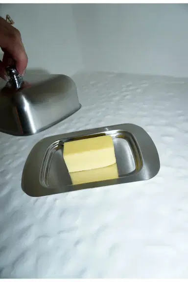 HueGah Home La Creme Butter Dish | Thumbnail 2 HueGah Home La Creme Butter Dish | Thumbnail 2