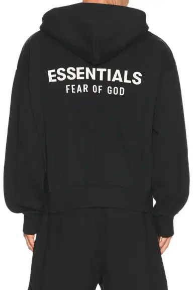 Fear of God Essentials Classic Fit Fleece Zip Up Hoodie | Thumbnail 1