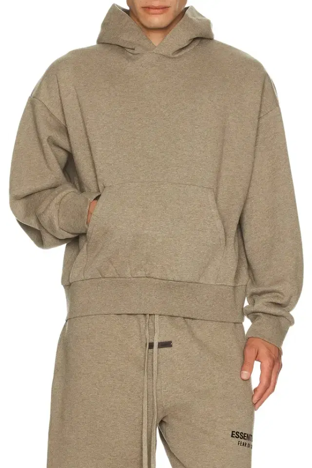 Fear of God Essentials Classic Fit Fleece Hoodie