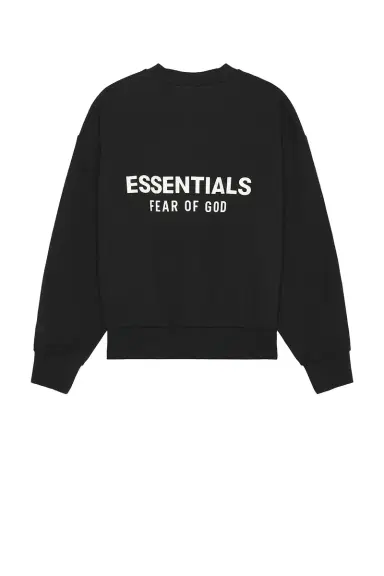 Fear of God Essentials Classic Fit Fleece Crew Neck Sweatshirt | Thumbnail 3