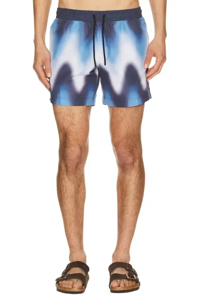 Commas Gradient Wave Classic Swim Short