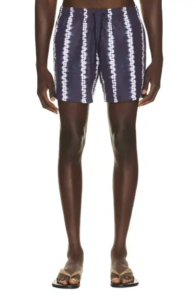 Commas Shibori Stripe Classic Swim Short | Thumbnail 1