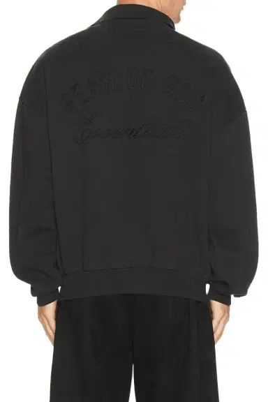 Fear of God Essentials Classic Polo Sweatshirt | Thumbnail 1