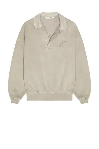 Fear of God Essentials Classic Polo Sweatshirt | Thumbnail 4