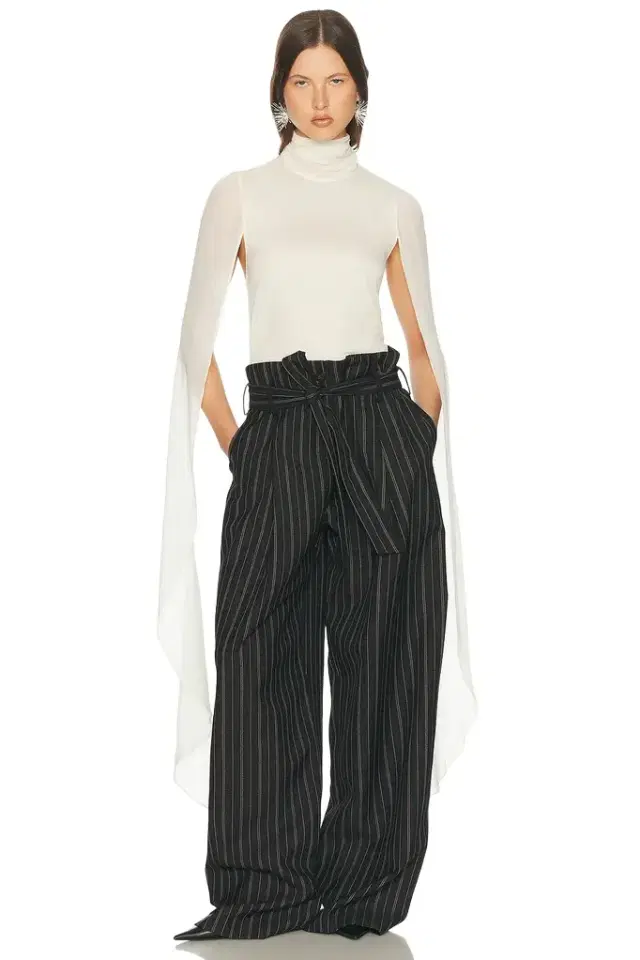 Helsa Georgette Cape Top