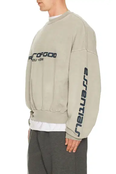 Fear of God Essentials Cropped Relaxed Sweatshirt | Thumbnail 2