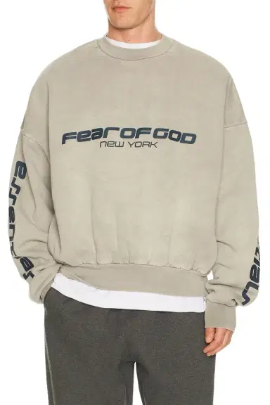 Fear of God Essentials Cropped Relaxed Sweatshirt | Thumbnail 1