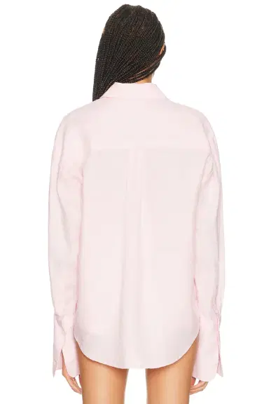 Helsa Washed Linen Shirt | Thumbnail 3 Helsa Washed Linen Shirt | Thumbnail 3