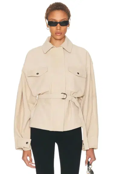 EAVES Lina Belted Jacket | Thumbnail 1