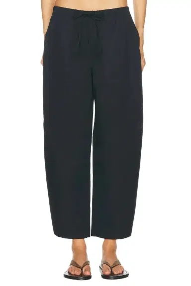 EAVES Lana Cropped Barrel Leg Pant | Thumbnail 1 EAVES Lana Cropped Barrel Leg Pant | Thumbnail 1