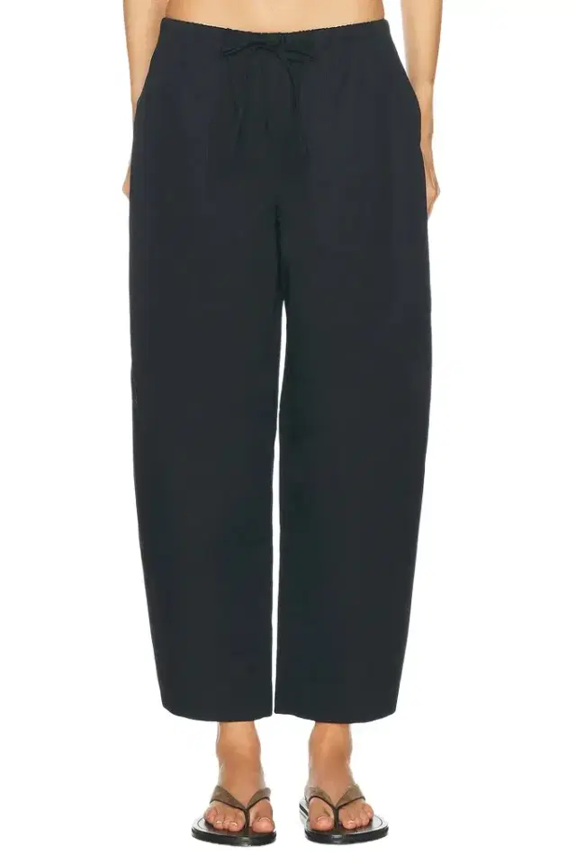 EAVES Lana Cropped Barrel Leg Pant