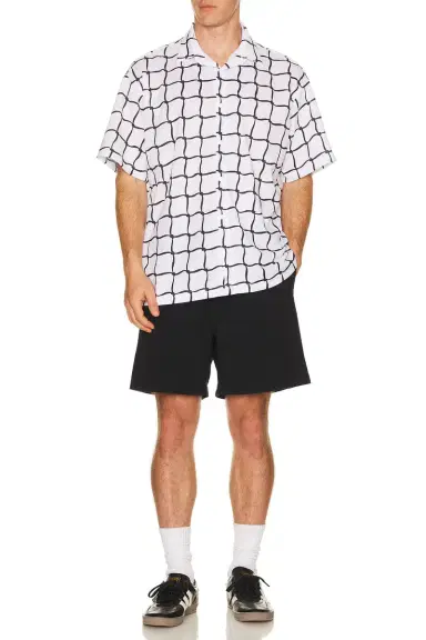 Oyster Net Button Up | Thumbnail 3