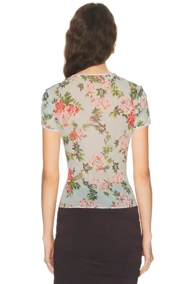 Magda Butrym Floral T-Shirt | Thumbnail 3 Magda Butrym Floral T-Shirt | Thumbnail 3