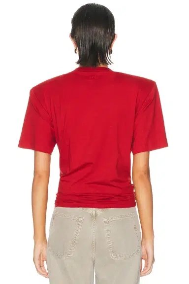 Magda Butrym Knot Front T-Shirt | Thumbnail 3