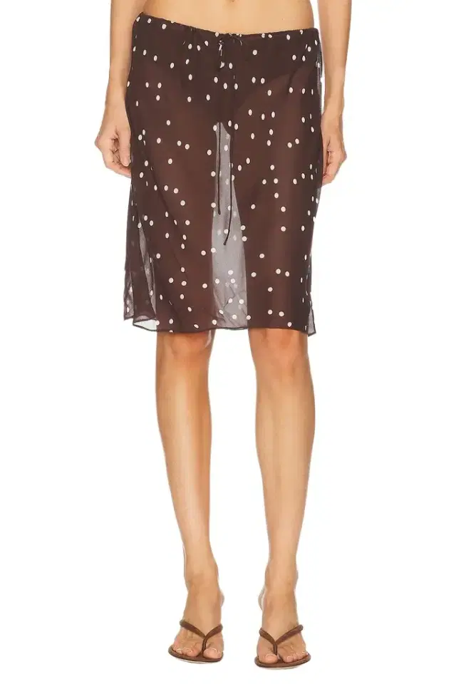 EAVES Malene Midi Skirt