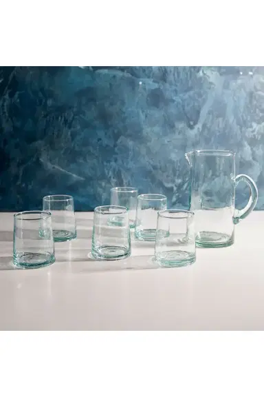 Verve Culture Short Moroccan Cone Glassware Set Of 6 | Thumbnail 5 Verve Culture Short Moroccan Cone Glassware Set Of 6 | Thumbnail 5