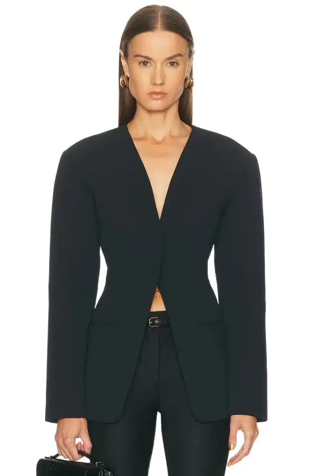 Unne Polished Crepe Blazer