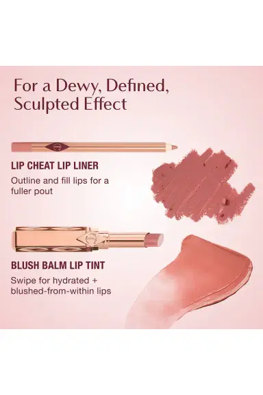 Charlotte Tilbury Pillow Talk Long Lasting Blush Balm Sheer Lip Tint | Thumbnail 9