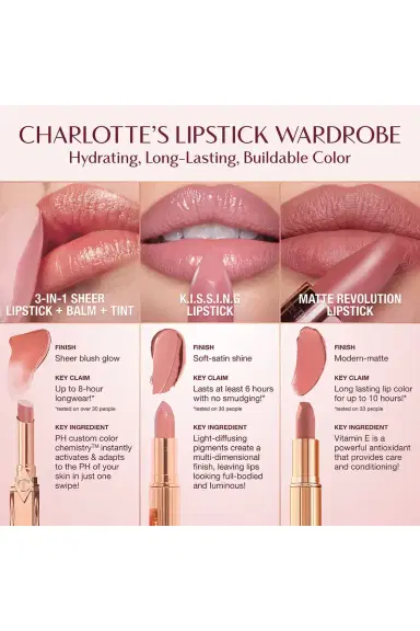 Charlotte Tilbury Pillow Talk Long Lasting Blush Balm Sheer Lip Tint | Thumbnail 10