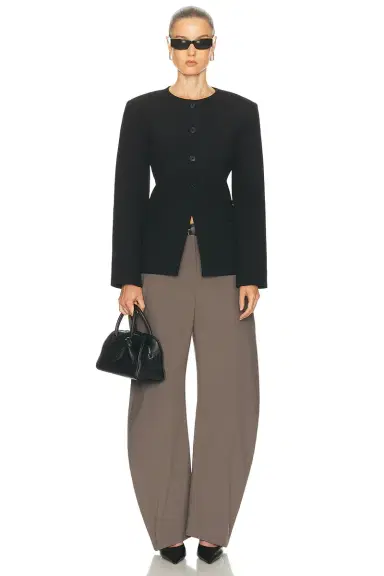 EAVES Keki Collarless Blazer | Thumbnail 4