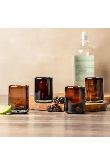 Verve Culture Set Of 4 Tamarind Shot Glasses | Thumbnail 7