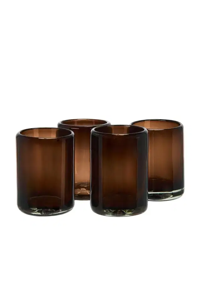 Verve Culture Set Of 4 Tamarind Shot Glasses