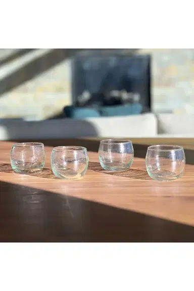 Verve Culture Set Of 4 Stemless Wine Goblets | Thumbnail 6
