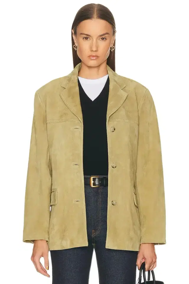 EAVES Aroa Suede Blazer Jacket