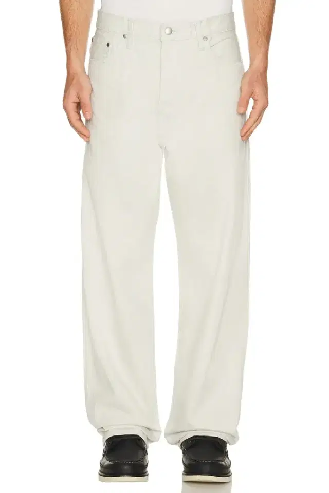 vowels Baggy Fit Denim Pants