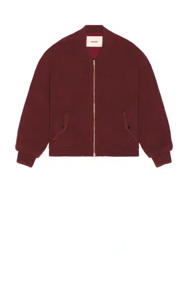 vowels Knitted Bomber Jacket | Thumbnail 3 vowels Knitted Bomber Jacket | Thumbnail 3