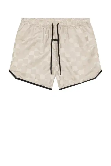 Fear of God Essentials Checkered Gym Short | Thumbnail 5