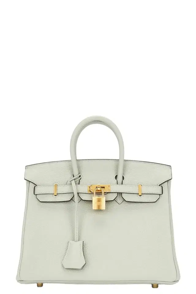 HERMÈS Hermes Clemence Birkin 25 Handbag